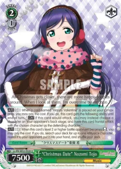 “Christmas Date” Nozomi Tojo #LL/W02-E026 · Weiss Schwarz