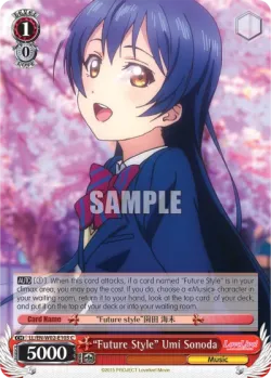 “Future Style” Umi Sonoda #LL/W02-E103 · Weiss Schwarz