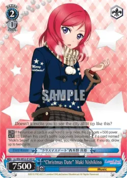 “Christmas Date” Maki Nishikino #LL/W02-E140 · Weiss Schwarz