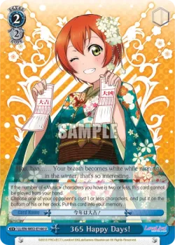 365 Happy Days! 「LL/W02-E144」「EN」