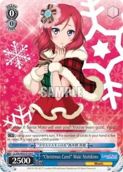 “Christmas Carol” Maki Nishikino 「LL/W02-E149」「EN」