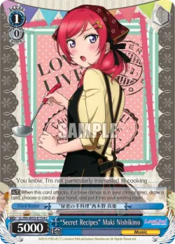 “Secret Recipes” Maki Nishikino 「LL/W02-E154」「EN」