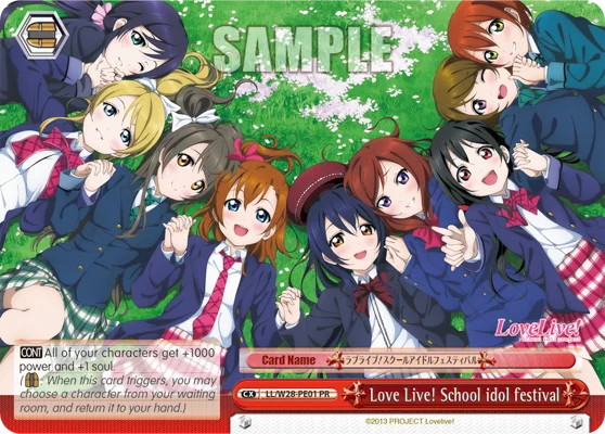 Love Live! School idol festival 「LL/W28-PE01」「EN」