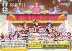 That's Our Miracle #LL/W01-052 · Weiss Schwarz