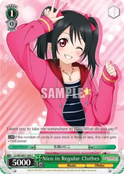 Nico in Regular Clothes 「LL/W01-068」「EN」