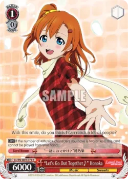 "Let's Go Out Together♪" Honoka 「LL/W01-074」「EN」