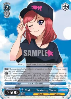 Maki in Training Wear 「LL/W01-099」「EN」
