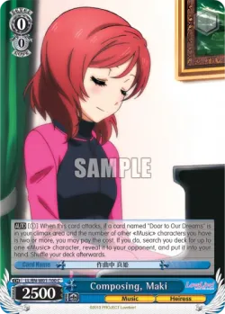 Composing, Maki 「LL/W01-100」「EN」