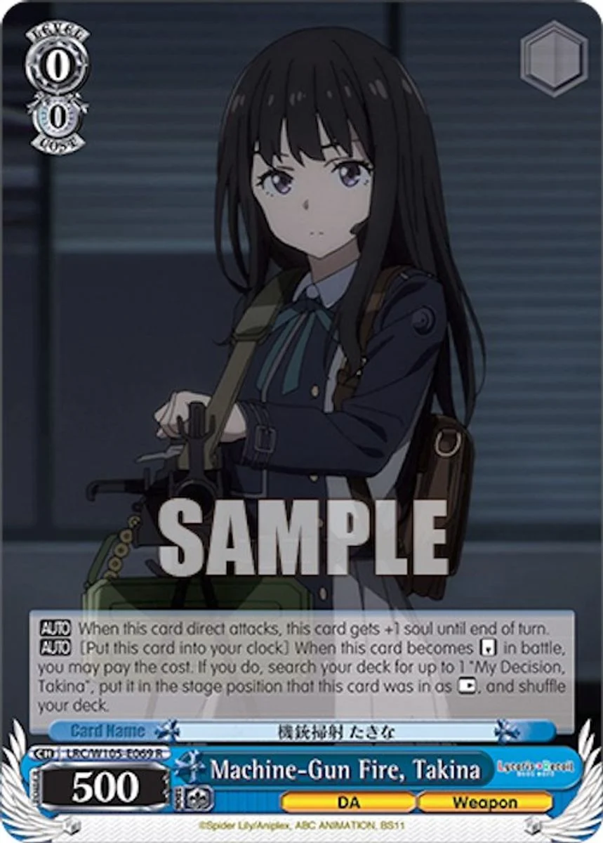 Machine-Gun Fire, Takina 「LRC/W105-E069」「EN」