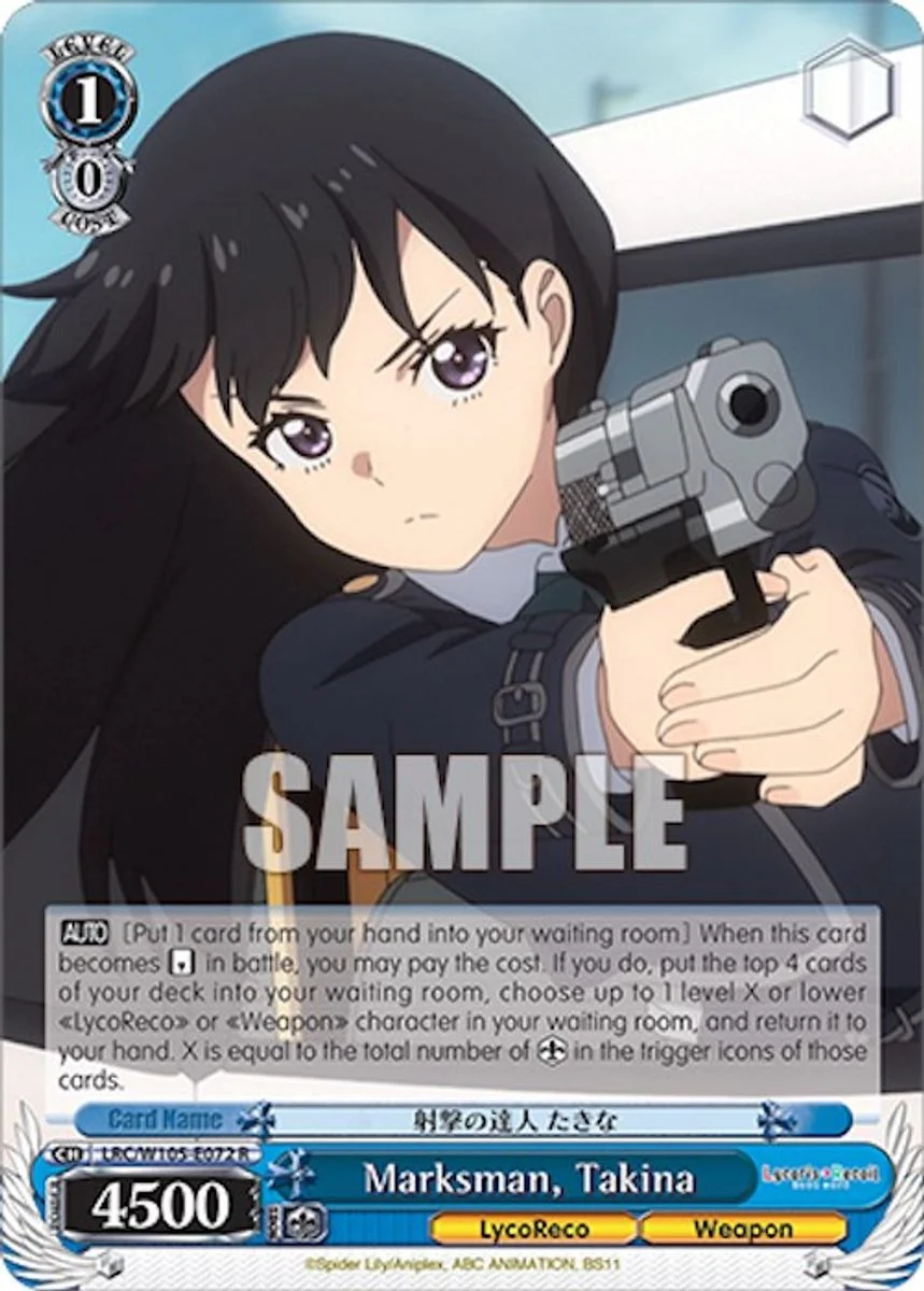 Marksman, Takina 「LRC/W105-E072」「EN」