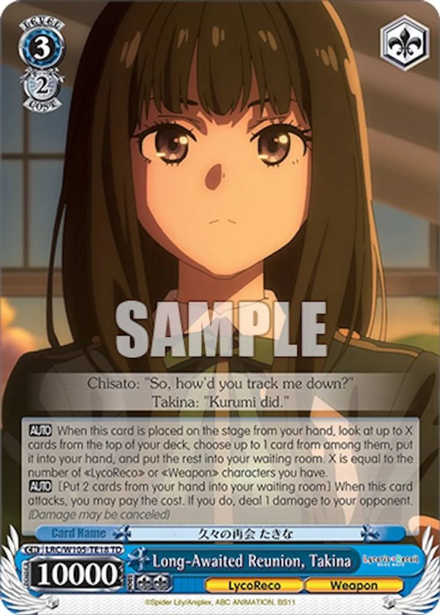 Long-Awaited Reunion, Takina 「LRC/W105-TE18」「EN」