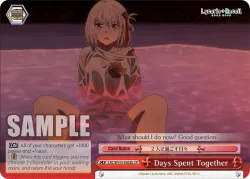 Days Spent Together 「LRC/W105-E063b」「EN」