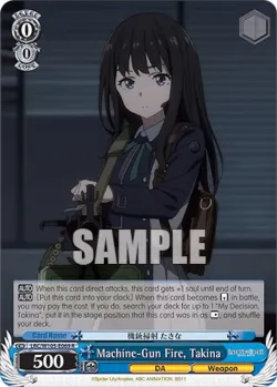Machine-Gun Fire, Takina 「LRC/W105-E069」「EN」