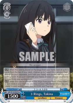 3 Rings, Takina 「LRC/W105-E078」「EN」