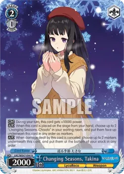 Changing Seasons, Takina 「LRC/WE47-E44」「EN」