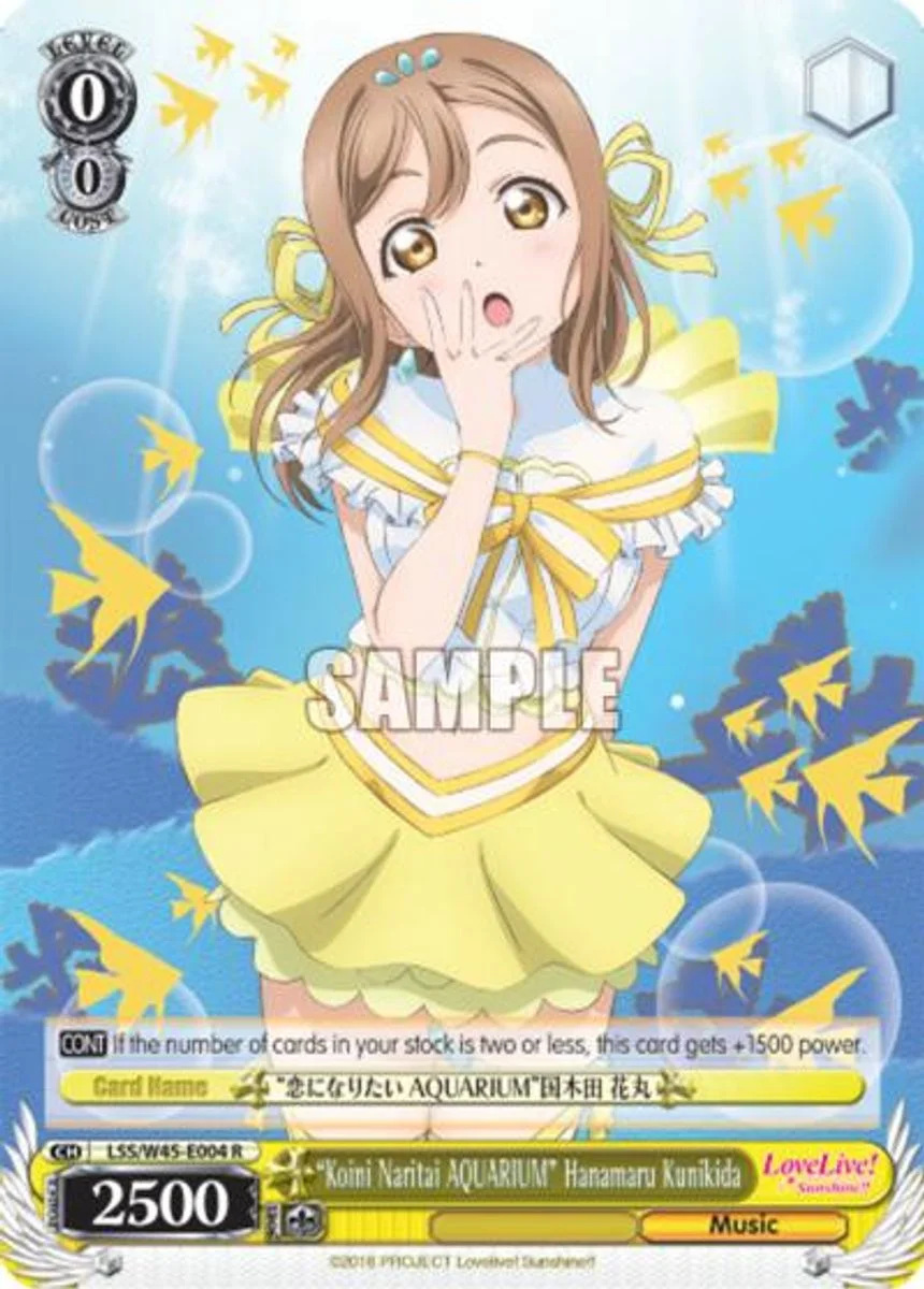 "Koini Naritai AQUARIUM" Hanamaru Kunikida 「LSS/W45-E004」「EN」