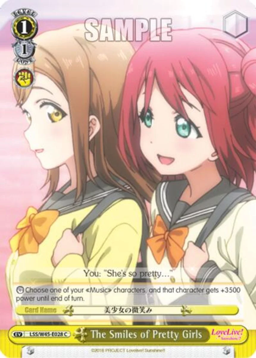 The Smiles of Pretty Girls 「LSS/W45-E028」「EN」