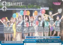 "We Want to Shine!" Aqours 「LSS/W45-E100」「EN」