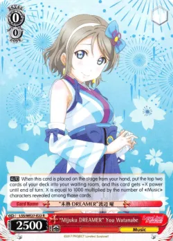 "Mijuku DREAMER" You Watanabe 「LSS/WE27-E22」「EN」