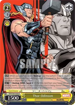 Thor Odinson #MAR/S89-E008 · Weiss Schwarz