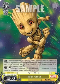 Baby Groot #MAR/S89-E013 · Weiss Schwarz