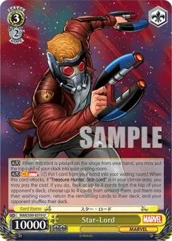 Star-Lord #MAR/S89-E019 · Weiss Schwarz