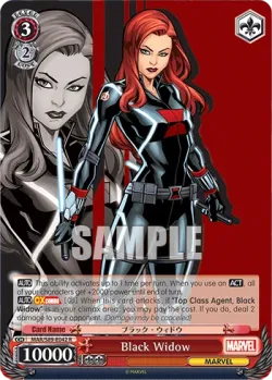 Black Widow #MAR/S89-E042 · Weiss Schwarz