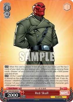 Red Skull 「MAR/S89-E058」「EN」