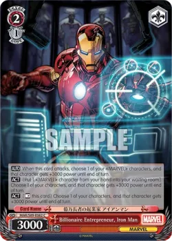 Billionaire Entrepreneur, Iron Man 「MAR/S89-E062」「EN」