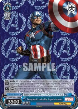 Exceptional Leadership, Captain America 「MAR/S89-E104」「EN」
