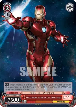 Hero From Head to Toe, Iron Man 「MAR/S89-TE12」「EN」