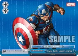 Living Justly, Captain America 「MAR/S89-TE21」「EN」
