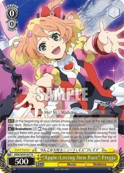 "Apple-Loving New Face" Freyja #MDE/SE45-E01 · Weiss Schwarz