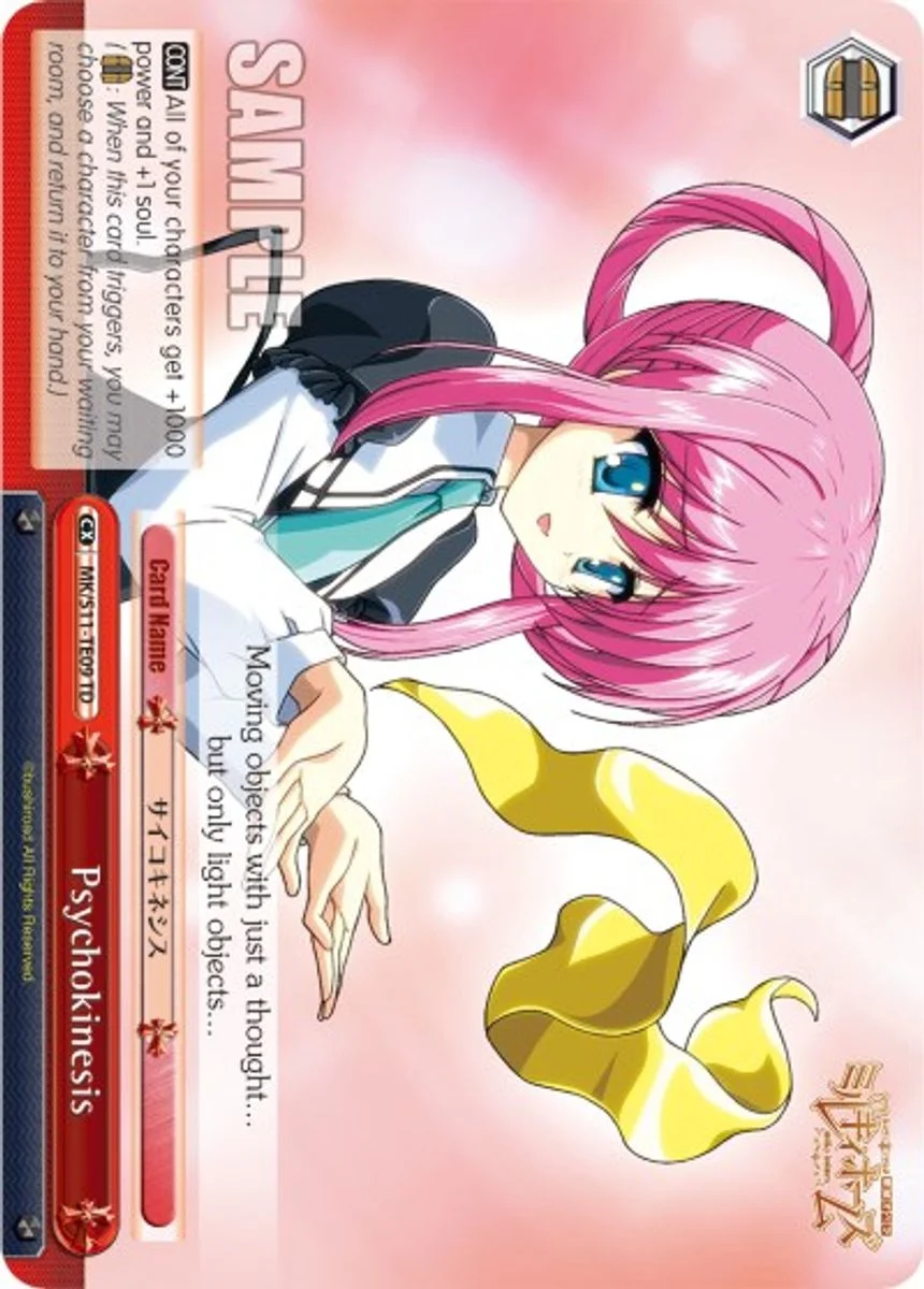 Psychokinesis 「MK/S11-TE09」「EN」