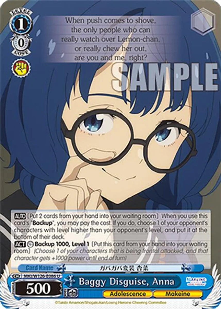 Baggy Disguise, Anna 「MKI/W126-E086」「EN」