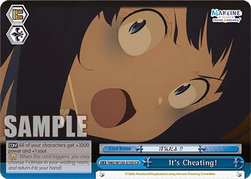 It's Cheating! 「MKI/W126-E100」「EN」