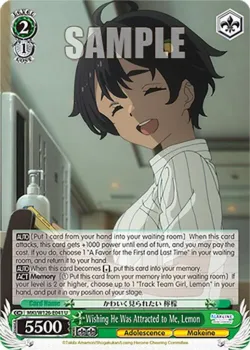 Wishing He Was Attracted to Me, Lemon #MKI/W126-E041 · Weiss Schwarz