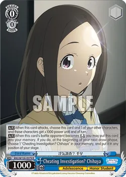 Cheating Investigation? Chihaya 「MKI/W126-E079」「EN」