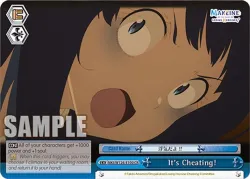 It's Cheating! 「MKI/W126-E100」「EN」