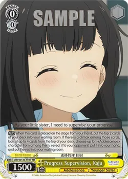 Progress Supervision, Kaju 「MKI/W126-TE03」「EN」