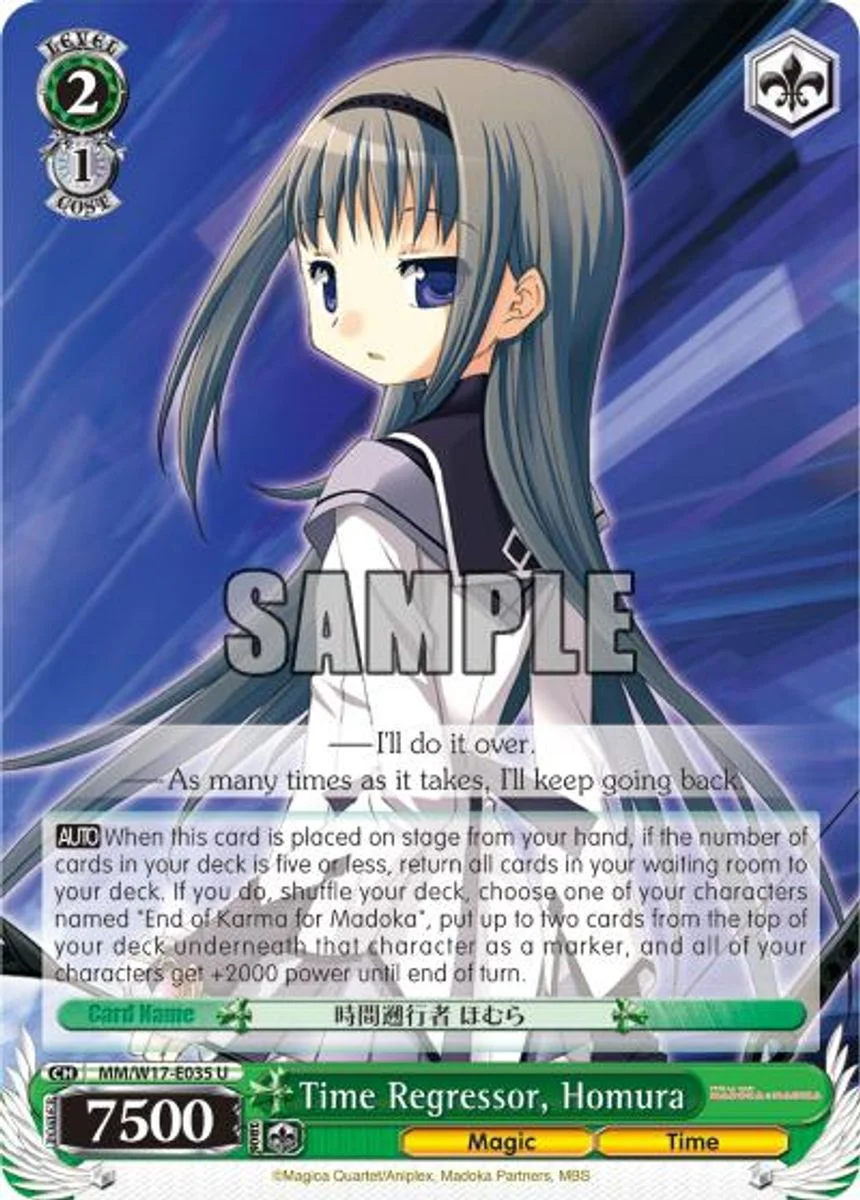 Time Regressor, Homura 「MM/W17-E035」「EN」