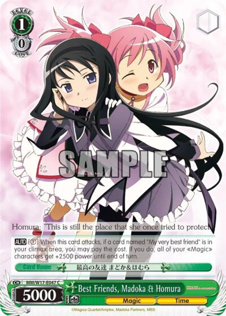 Best Friends, Madoka & Homura 「MM/W17-E047」「EN」