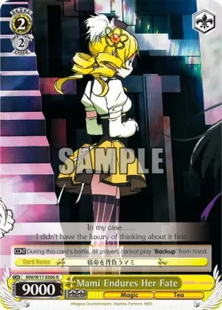 Mami Endures Her Fate #MM/W17-E006 · Weiss Schwarz