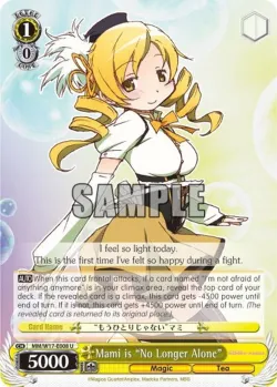 Mami is "No Longer Alone" #MM/W17-E008 · Weiss Schwarz
