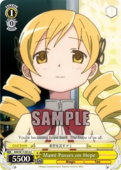 Mami Passes on Hope #MM/W17-E014 · Weiss Schwarz