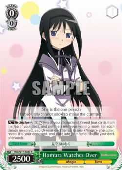 Homura Watches Over #MM/W17-E024 · Weiss Schwarz