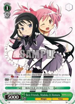 Best Friends, Madoka & Homura #MM/W17-E047 · Weiss Schwarz