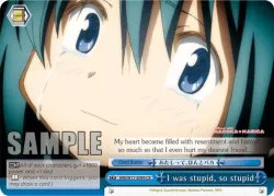 I was stupid, so stupid 「MM/W17-E099」「EN」