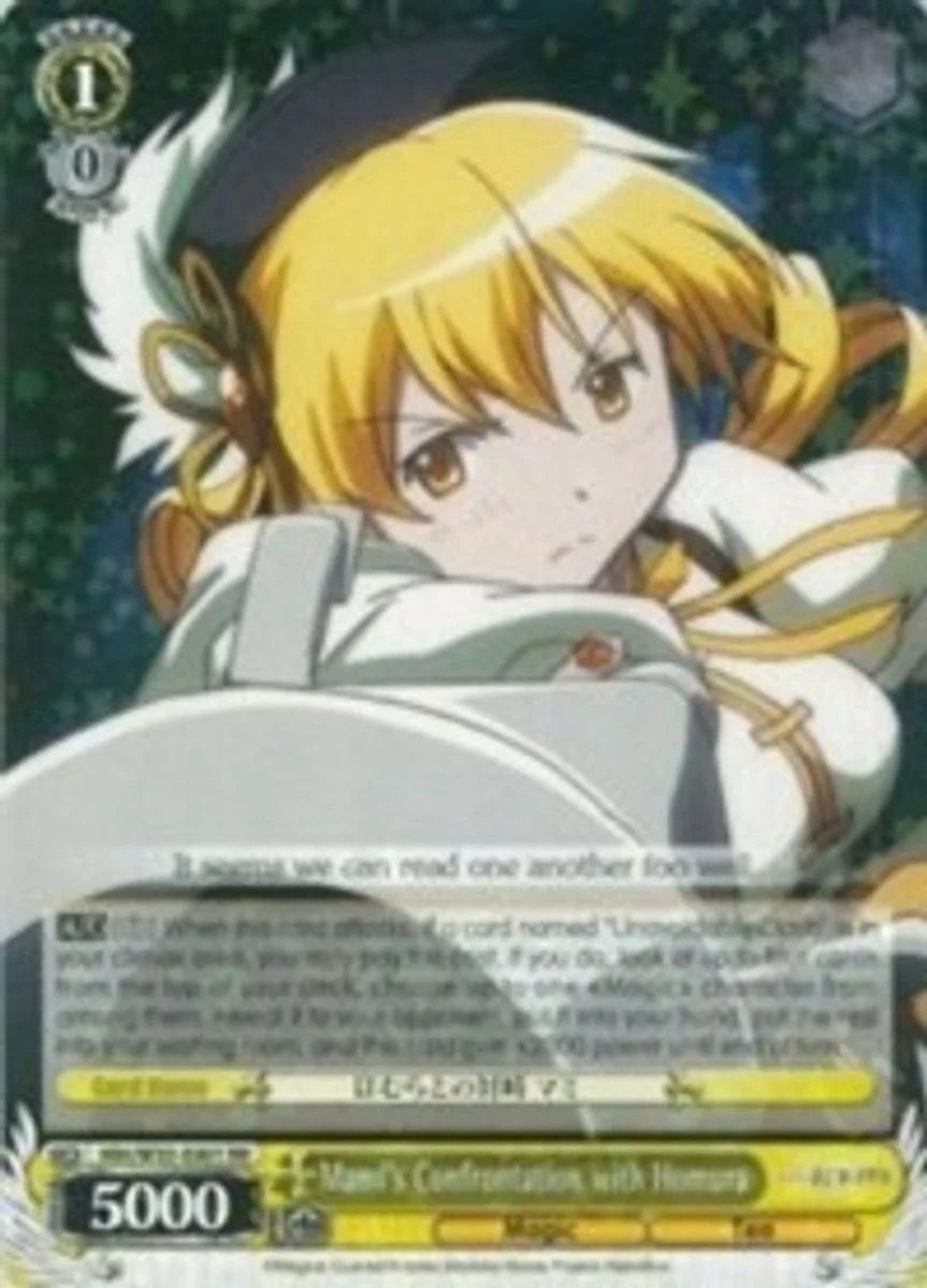 Mami's Confrontation with Homura 「MM/W35-E001」「EN」