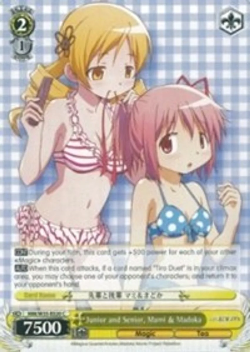 Junior and Senior, Mami & Madoka 「MM/W35-E020」「EN」